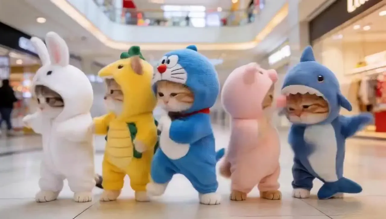AI Cat Dance